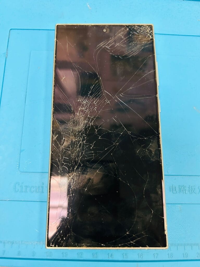 Samsung Galaxy S24 Ultra scherm vervangen. 