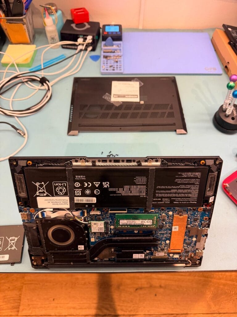 HP laptop batterij reparatie