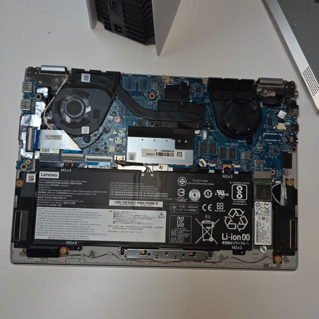 Lenovo laptop batterij reparatie