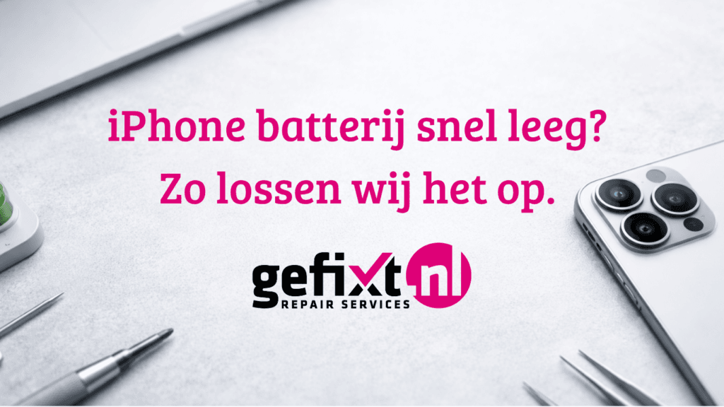batterij snel leeg (1)